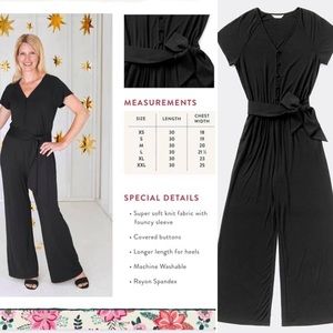 ✨🖤 Matilda Jane Count Me In Jumpsuit! L